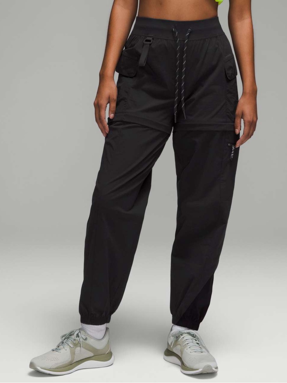 Lululemon convertible high-rise hiking jogger- Black